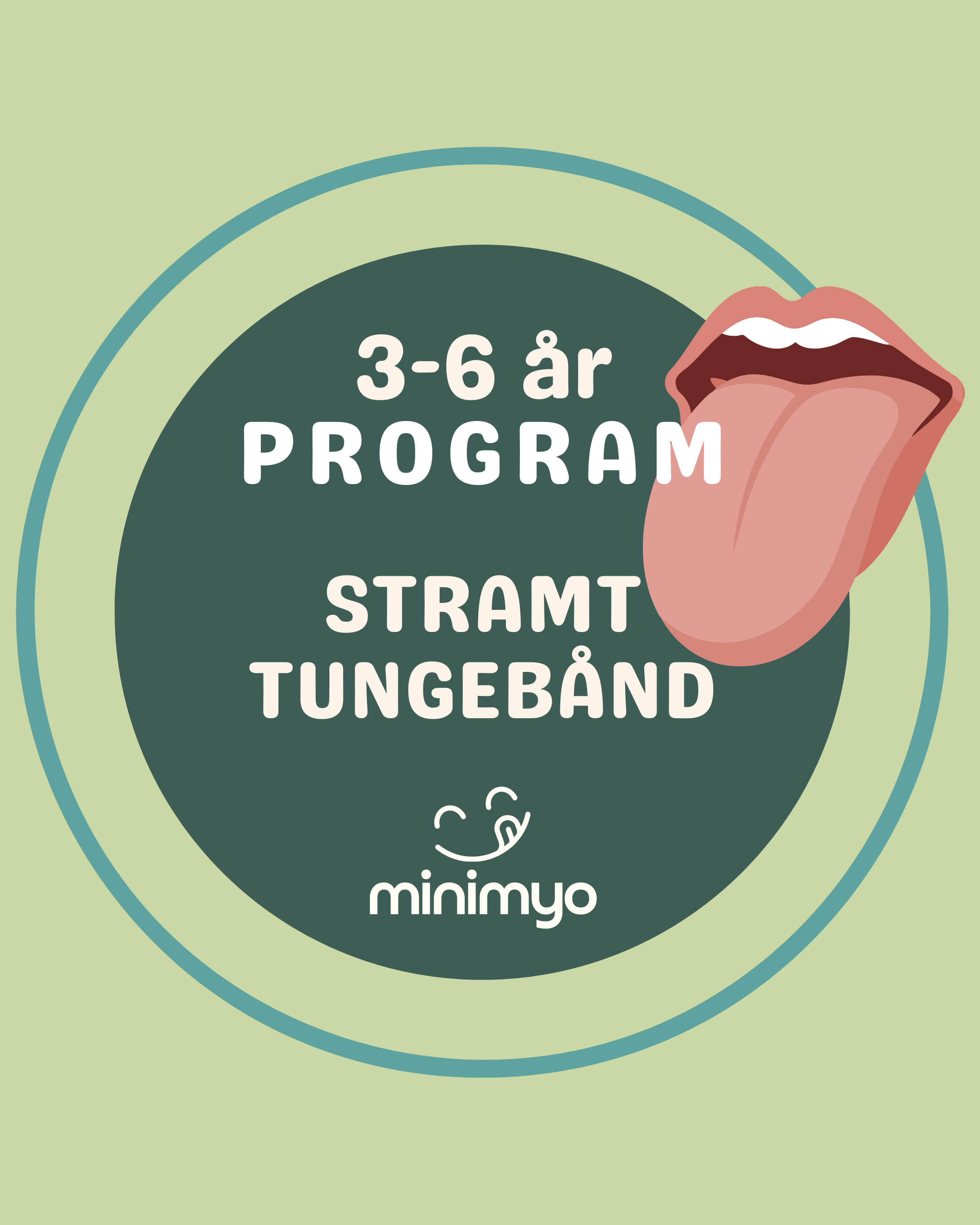 stramt tungebånd 3-6 år