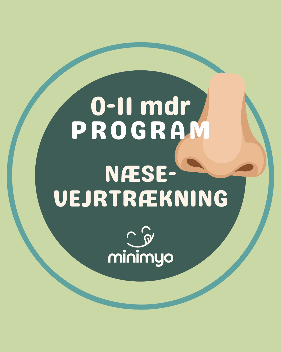 Næsevejrtrækning 0-11 mdr